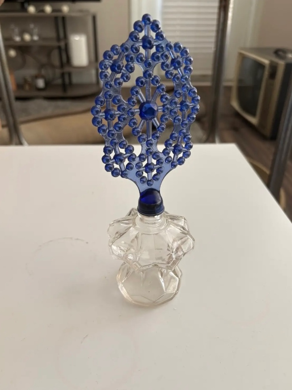 Set of 3 vintage glass perfume bottles - Picture 3 of 3